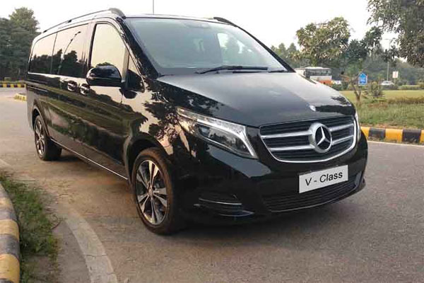 Mercedes Benz V Class - Imported Luxury Vans Rental Company - Car Rental Delhi